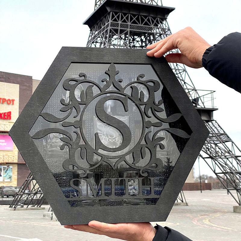 Personalized Whiskey Decanter Set Engraved with Box and Glasses