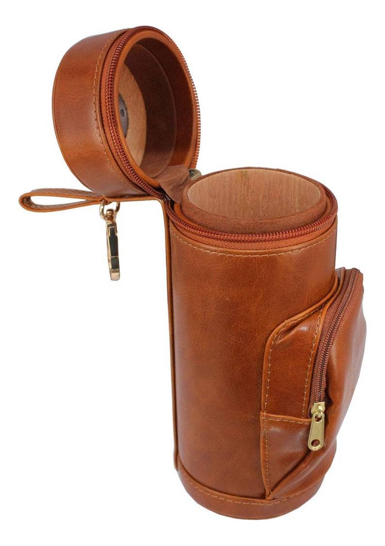 Personalized Cigar Humidor Travel Case with Accessories Gift Set